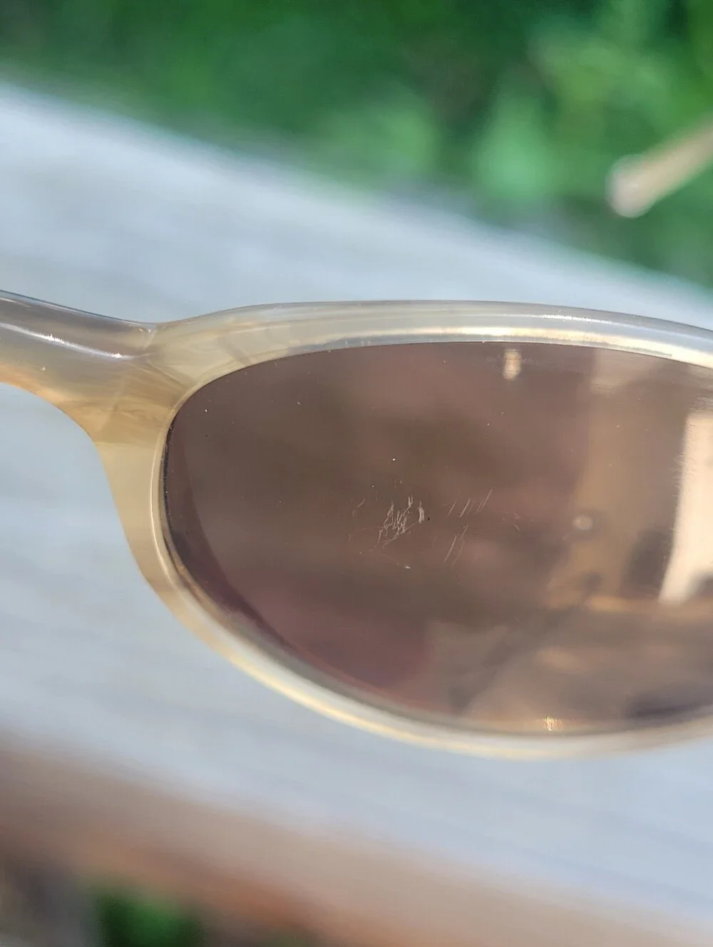 Brighton Vintage Sunglasses (Slim Oval Sunglasses in Brown Tortoise Tint Silver)
